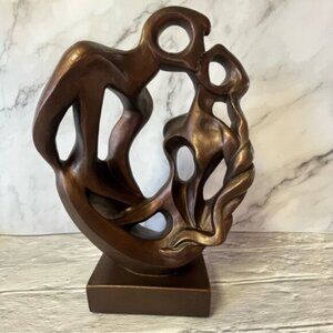 Vintage Austin Productions 1991 "Wedding Rings" Kissing Couple by Martel